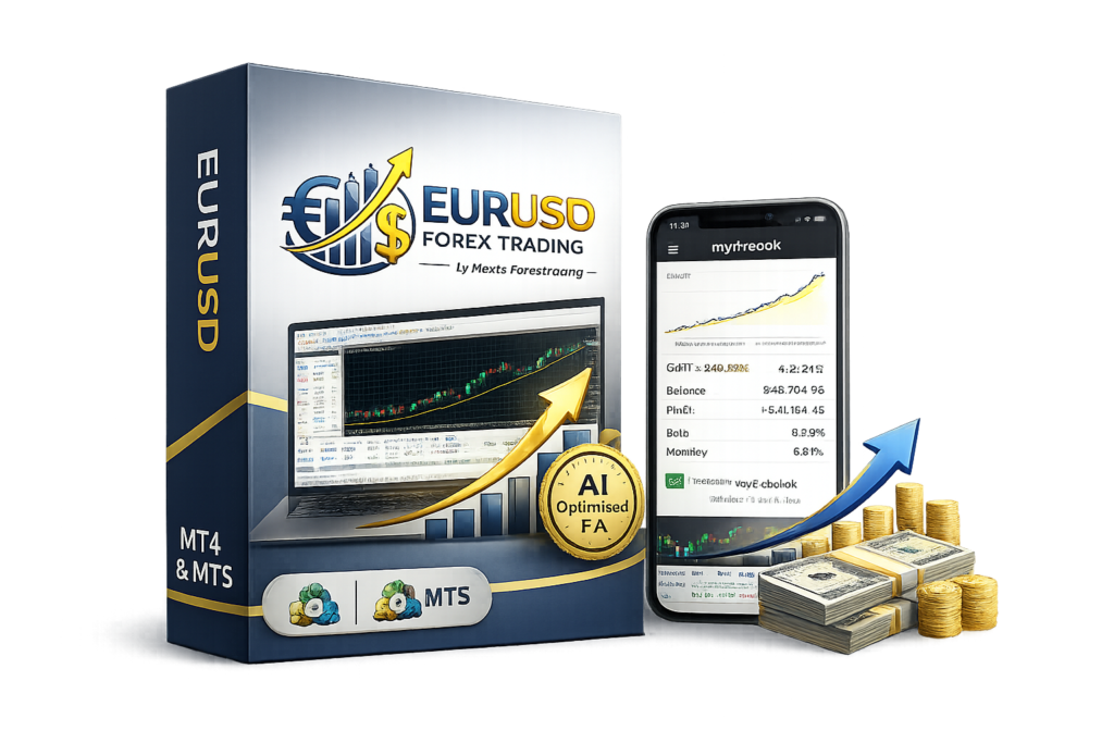 EURUSD AI optimised forex trading EA
